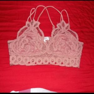 Val Lace Cropped Bralette